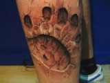 3d tattoo отпечаток зверя