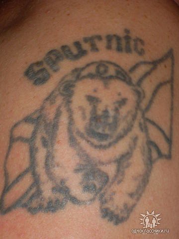 Татуировка медведя