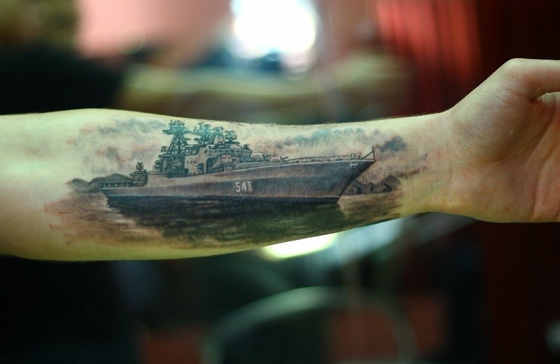 Армейские татуировки ВМФ